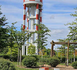 Wasserturm beim Kinderspielplatz