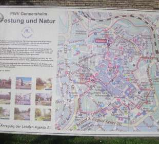 In der Festung Germersheim