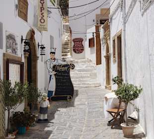 Weg zur Akropolis