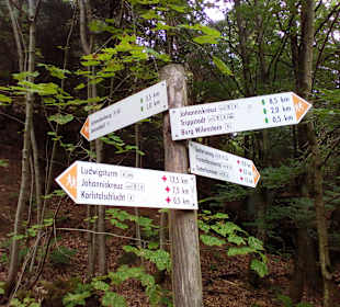 Wanderweg Eisenhüttenweg in Trippstadt