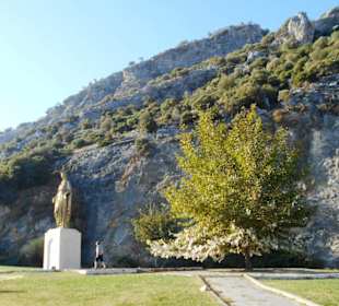 Marienstatue an der Straße nach Ephesos