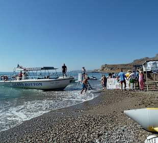 Strand mit Saumkante