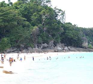 Strand auf der anderern Inselseite