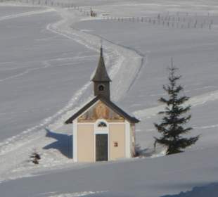 Schöne Kapelle beim Jufen
