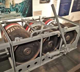 Wasserbomben in der Abteilung Kriegsmarine