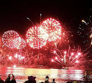 Silvester an der Copacabana