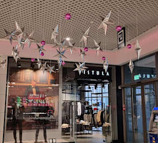 Sterne im Eingangsbereich