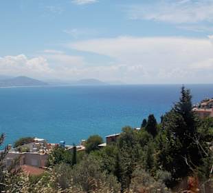 Вид с холма Аланийской крепости