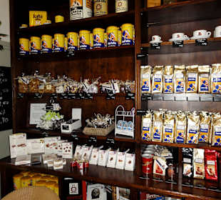 Impressionen aus dem Verkaufsraum der Rösterei