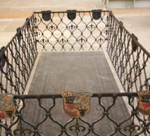 Bronzeplatte Grab Sophie von Mecklenburg