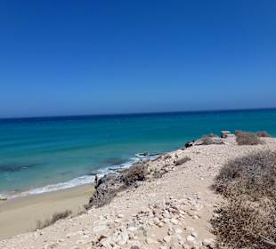Am Strand von Costa Calma