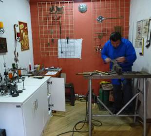 Handwerkerläden gibt es auch