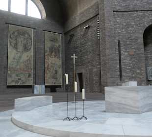 Bei der Stephanskirche in Karlsruhe