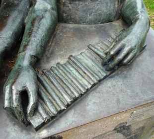 Das Zigarrenmacherdenkmal am Buntentorsteinweg