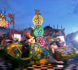 Die Krake in voller Fahrt