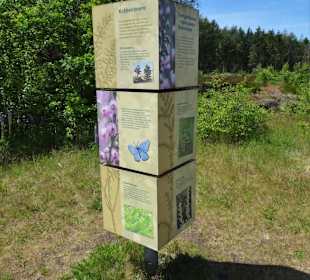 Infostation am Erlebnispfad