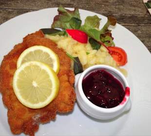Cordon Bleu im Restaurant Stadtalm