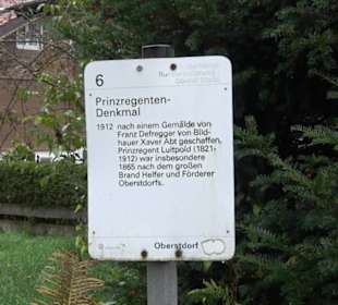 Statue des Prinzregenten Luitpold von Bayern