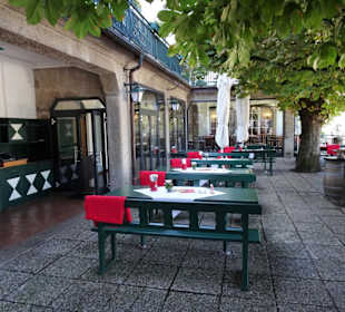 Die Terrasse des Stieglkellers
