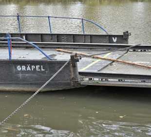 Eindrücke von der Prahmfähre Gräpel