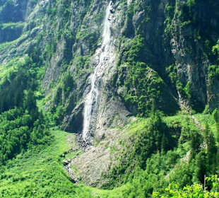 Wasserfall am Stillupspeicher