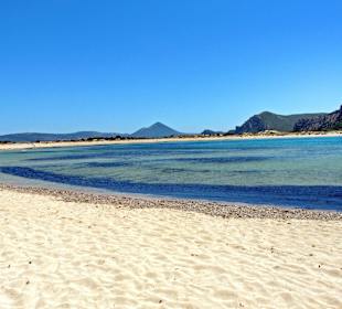 Berühmter Voidokilia Strand