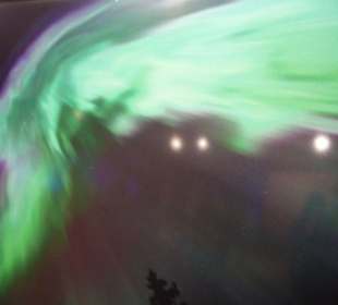 Polarlicht auf Großfoto