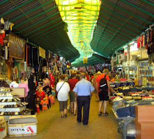 Überdachter Bazar in Manavgat