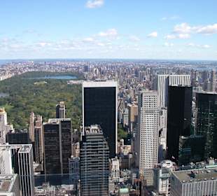 Blick nach Norden Central Park