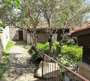 Das Außengelände des Museo Etnografico