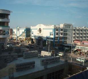 Blick aus dem Cleopatra Center nach links