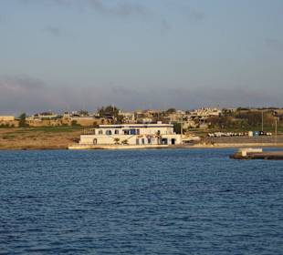 "Ray`s Lido" vom Meer aus gesehen!