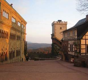 Der zweite Innenhof auf der Wartburg.