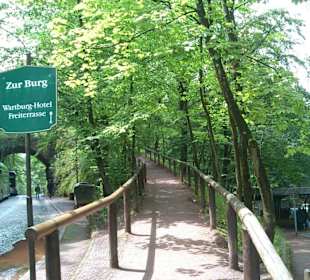 Aufstieg zur Wartburg