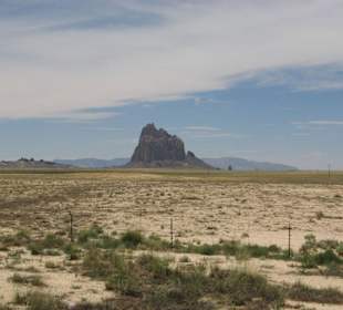 Der Shiprock im Nordwesten New Mexicos