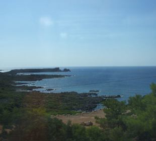 Umgebung kurz vor Elafonisi