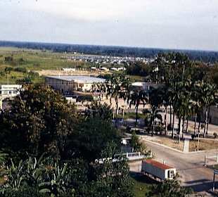Blick vom Molkereigebäude (Bau) auf Caja Seca