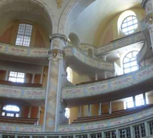 In der Frauenkirche von Dresden