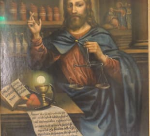 Im Deutschen  Apothekenmuseum in Heidelberg