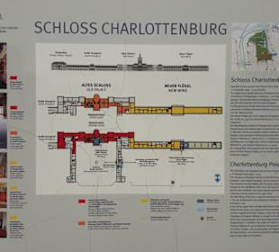 Schloss Charlottenburg, Hinweisschild