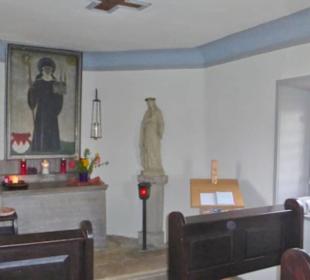 Die Gertraudis-Kapelle auf dem Kapellenberg