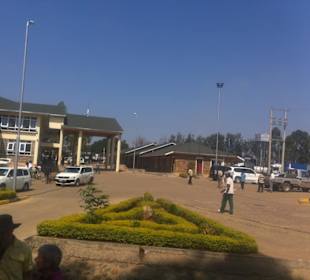 Weitläufiges und streng bewachtes Militärgelände