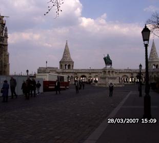 Fischerbastei in Buda von Budapest