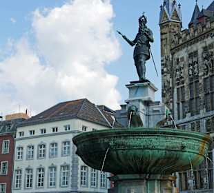 Karl der Große auf dem Rathausmarkt