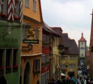 Platz Plönlein in Rothenburg o.d. Tauber