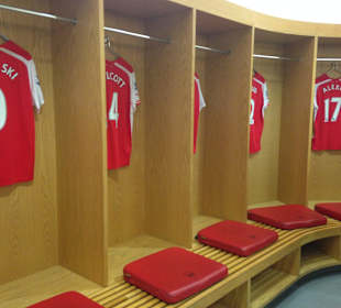 Umkleidekabine Arsenal London