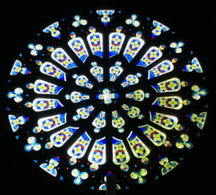 Die Severikirche in Erfurt auf dem Domberg