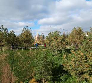 Blick vom Park auf den Kreml