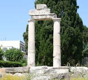 Ausgrabungsstätte nähe Hafen