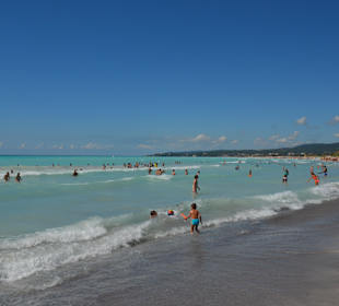Weißer Strand